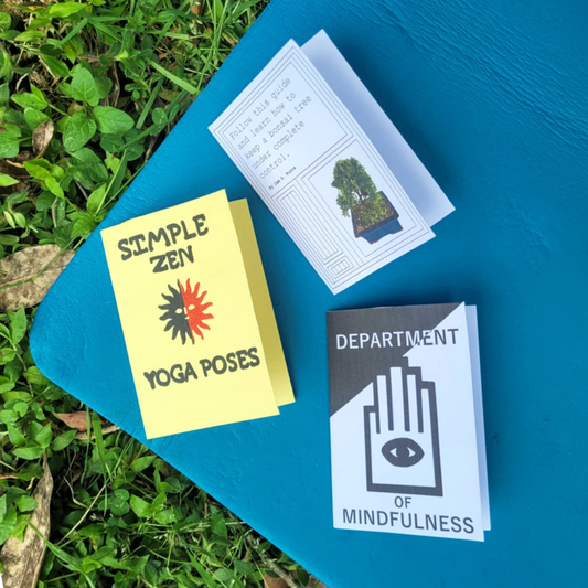 Mindfully Pose a Bonsai Zine Pack