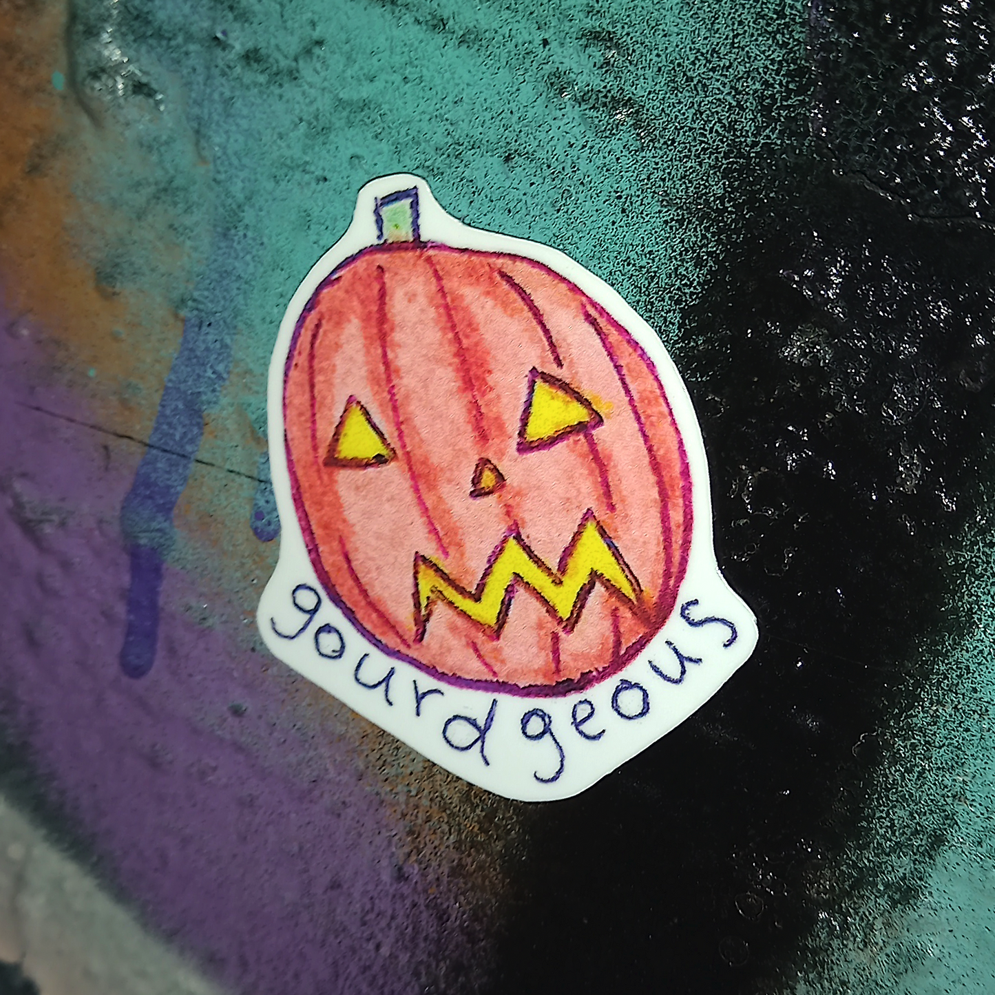 Gourdgeous Sticker