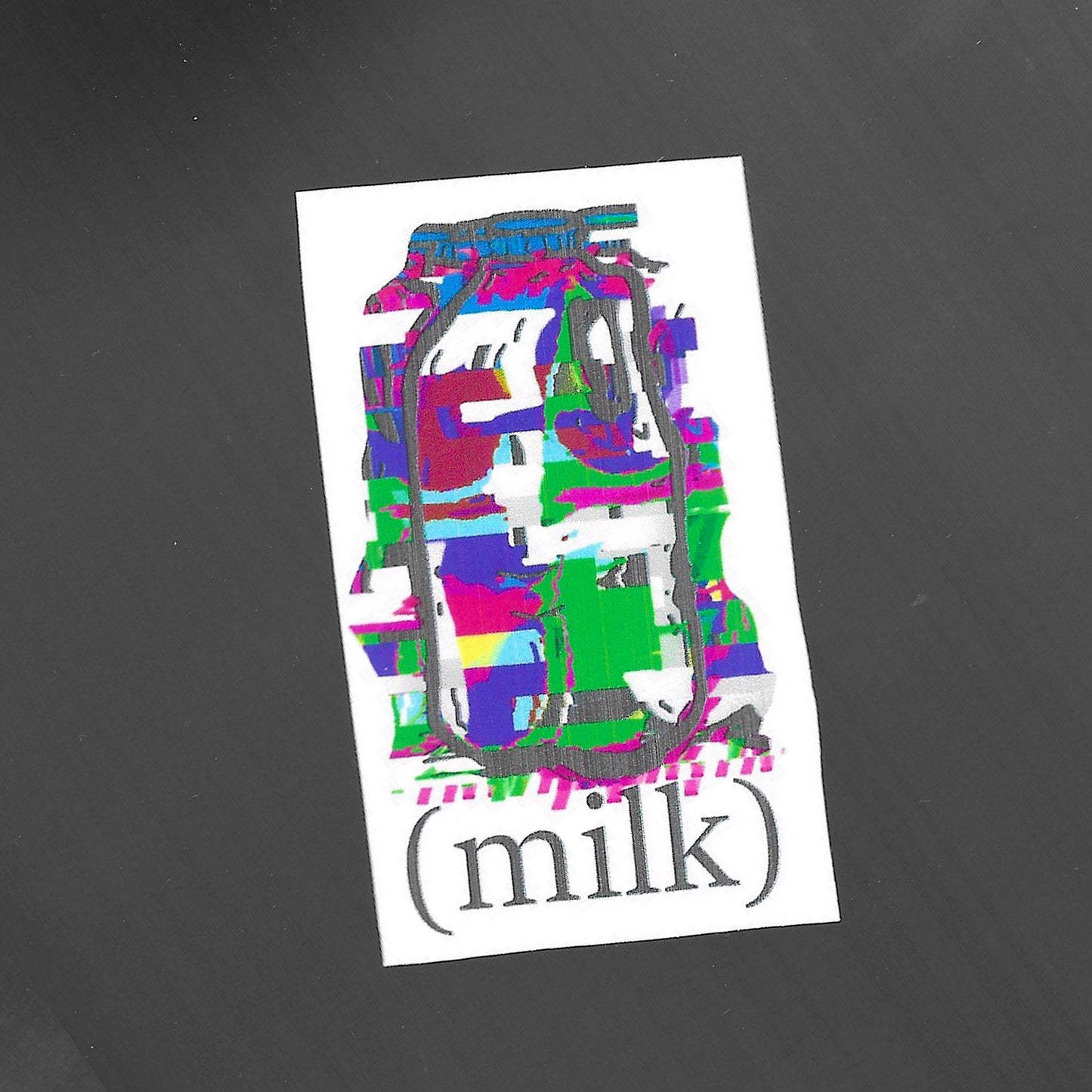 (milk) Sticker