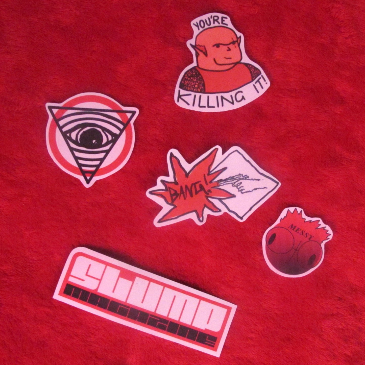 Red Sticker Pack