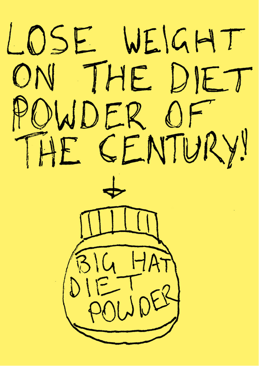 BIG HAT DIET POWDER