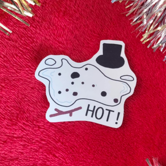 Hot! Sticker