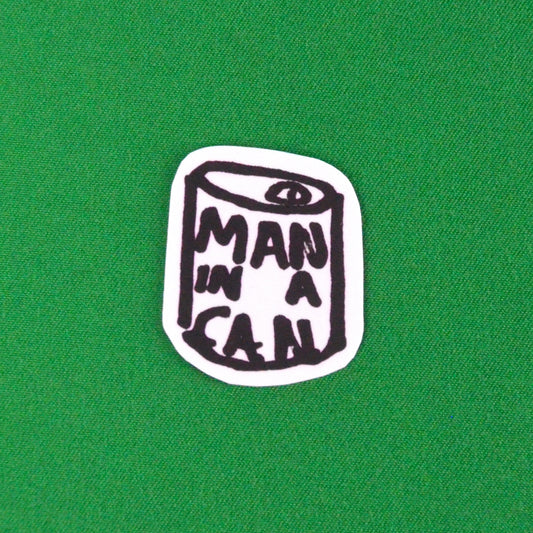 Man in a Can Sticker