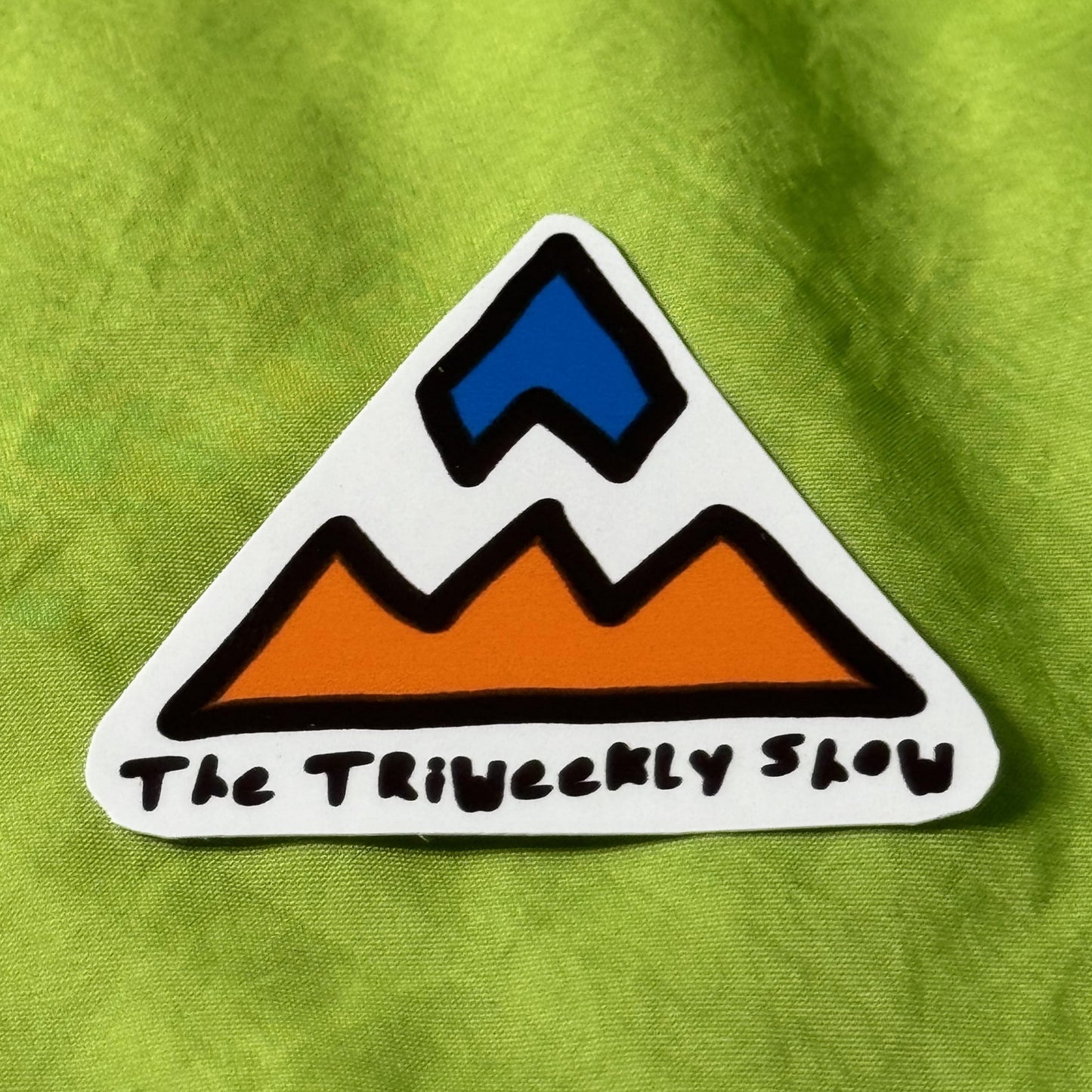 The Triweekly Show Logo Sticker